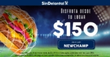 Cupón Sin Delantal $150 de descuento para nuevos usuarios válido sólo hoy