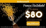 Código SinDelantal lo Mejor del 2017 con $80 pesos de descuento en pedidos de $110