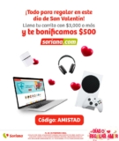 Cupón Soriana.com de $500 de descuento en compras de $3,000 o más
