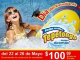 Cupón Tepetongo Día del Estudiante: Entrada a sólo $100 pesos si eres estudiante