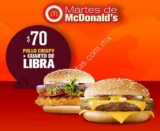 Cupones Martes de McDonalds 8 de enero 2019