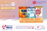 Promoción Cyber Baby Farmacias del Ahorro: 20% de descuento en todos los productos para bebés