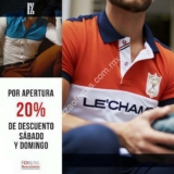 20% de descuento en la nueva tienda FZ (Fashion Zone) de Forum Buenavista por apertura