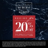 En Studio F 20% de descuento en el total de tu compra si llevas 1 par de jeans