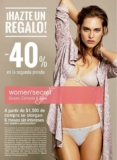 40% de descuento en la segunda prenda en Women’s Secret y hasta 6 meses sin intereses