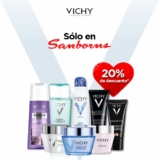 20% de descuento en productos Vichy en Sanborns del 10 al 15 de febrero