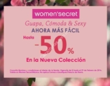 Hasta 50% de descuento en la nueva colección de Womens Secret