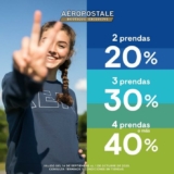 Descuentos escalonados Aeropostale: Hasta 40% de descuento directo