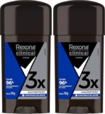 2 pack desodorante en crema para hombre Rexona Clinical Creme 3x protección 96 horas bajan a un gran precio