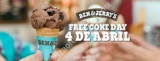 4 de abril Día del Cono Gratis Ben & Jerrys 2017