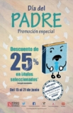 Promoción Día del Padre FCE: 25% de descuento y envío gratis