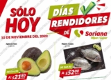 Folleto Soriana Días Rendidores 10 de noviembre 2020