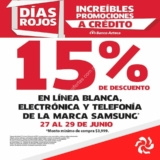 Días Rojos Elektra 27 al 29 de junio: descuentos y promociones en electrónica y línea blanca