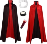 Disfraz capa de Drácula reversible baja a un precio muy bueno