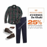 En Dockers 25% de descuento en modelos seleccionados