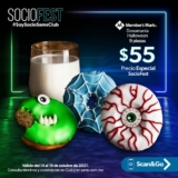 Donamanía Sams Club Socio Fest: 9 donas de Halloween por $55