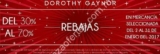 Rebajas Dorothy Gaynor 2017: del 30% al 70% de descuento