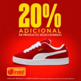Days on Fire Dportenis: 20% de descuento adicional en producto seleccionado