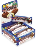 Dulce de coco con chocolate Coconugs con 12 piezas baja de precio