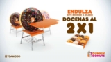 Dunkin Donuts 2×1 en docenas el lunes 8 de agosto