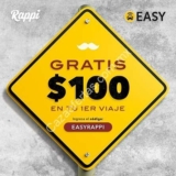 Código Easy Taxi y Rappi: $100 pesos de descuento en tu primer viaje