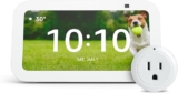 Asistente inteligente Alexa Echo Show 5 con enchufa inteligente Evolux Smart bajan de precio