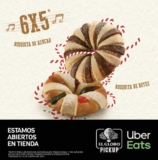 Promo El Globo Rosca de Reyes: 6×5 en rosquitas individuales