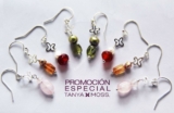 Aretes Tanya Moss gratis si compras productos de la marca en Palacio de Hierro Perisur