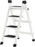 Escalera plegable tipo tijera de 4 escalones baja de precio