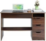 Escritorio de madera con cajones baja a un excelente precio