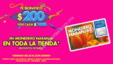 Ofertas Julio Regalado 2015: $200 de bonificación por cada $1,000 de compra en Monedero Naranja