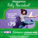 Ofertas Navideñas Famsa en moda: Ropa exterior desde $79 y zapatos desde $149