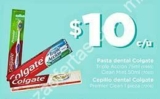 En Farmacias del Ahorro pasta de dientes Colgate o cepillo a $10