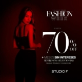 En StudioF hasta 70% de descuento sólo hoy domingo