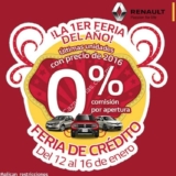 Feria del Crédito Renault 2017: 0% comisión por apertura y últimas unidades con precios de 2016