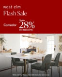 Flash Sale en West Elm, Pottery Barn y Williams Sonoma: Hasta 28% de descuento