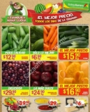 Ofertas Bodega Aurrerá en frutas y verduras Tianguis de Mamá Lucha 23 al 29 de junio