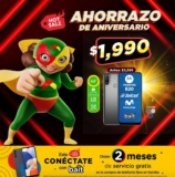 Folleto Bodega Aurrerá ofertas Hot Sale en celulares desde $1,990