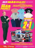 Folleto Julio Regalado 2025: 2×1 en ropa para caballero, cristalería y más
