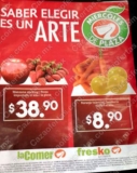 Folleto Miércoles de Plaza 12 de enero 2022 en La Comer y Fresko