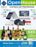 Folleto Open House Sams Club del 17 al 21 de marzo: 18 meses sin intereses + 3 de bonificación y más ofertas