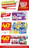 Folleto Soriana Multi Días Rendidores 17 de mayo: papel Pétalo 16 rollos a $49.90 y más
