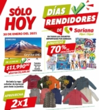 Folleto Soriana Días Rendidores 30 de enero 2021