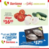 Folleto Soriana Festival de Frescura en frutas y verduras 6 al 10 de abril 2023