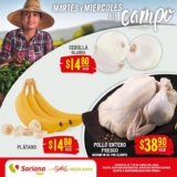 Martes y Miércoles del Campo Soriana 29 y 30 de abril: ofertas en frutas y verduras