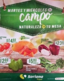 Recompensas Soriana Hiper ofertas Martes y Miércoles del Campo 11 y 12 de septiembre 2018