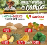 Folleto Soriana Super Martes y Miércoles del Campo 20 y 21 de julio 2021