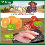 Folleto Soriana Super Martes y Miércoles del Campo 22 y 23 de marzo 2022