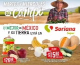 Folleto Soriana Super Martes y Miércoles del Campo 30 de noviembre al 1 de diciembre 2021