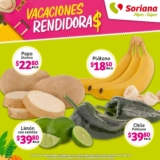 Folleto Soriana Vacaciones Rendidoras del 15 al 18 de abril 2022